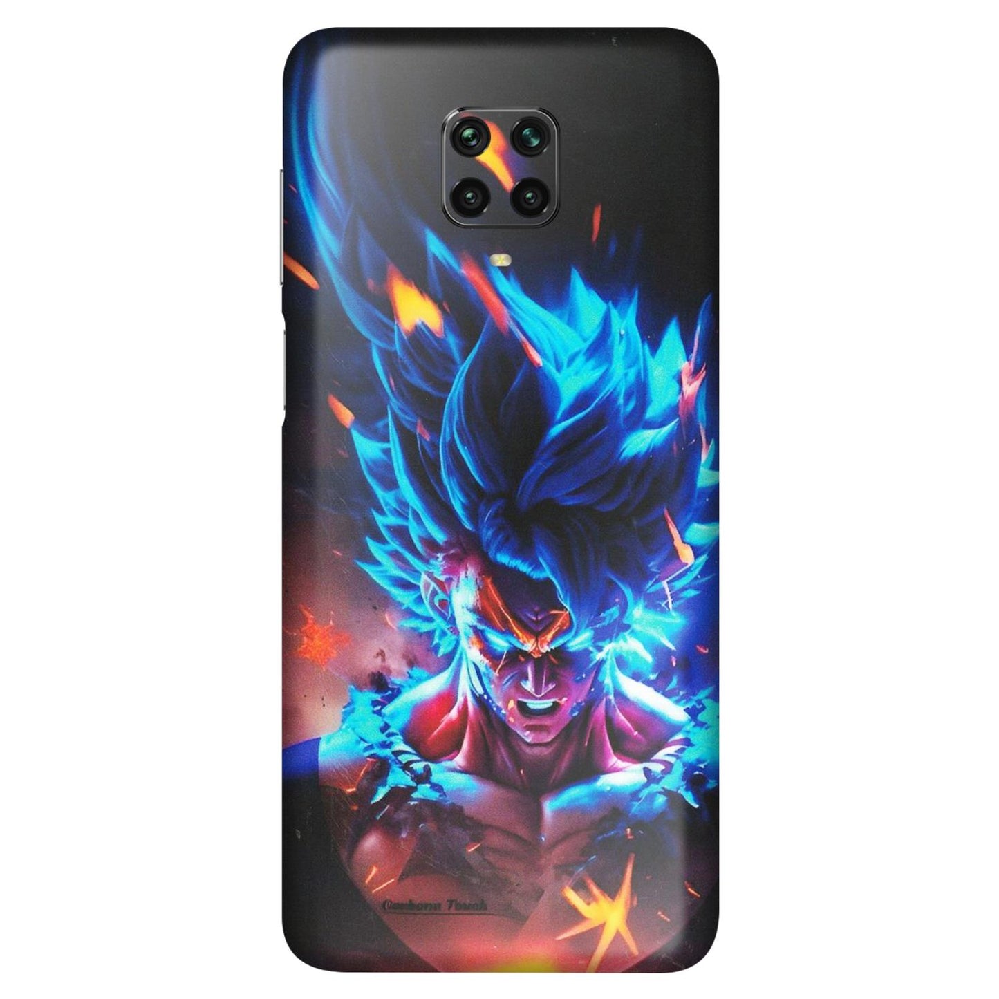 POCO Phone Skins (All Models) - Angry Goku Dragon Ball Anime - Matte Finish (M-150) Poco M2 PRO