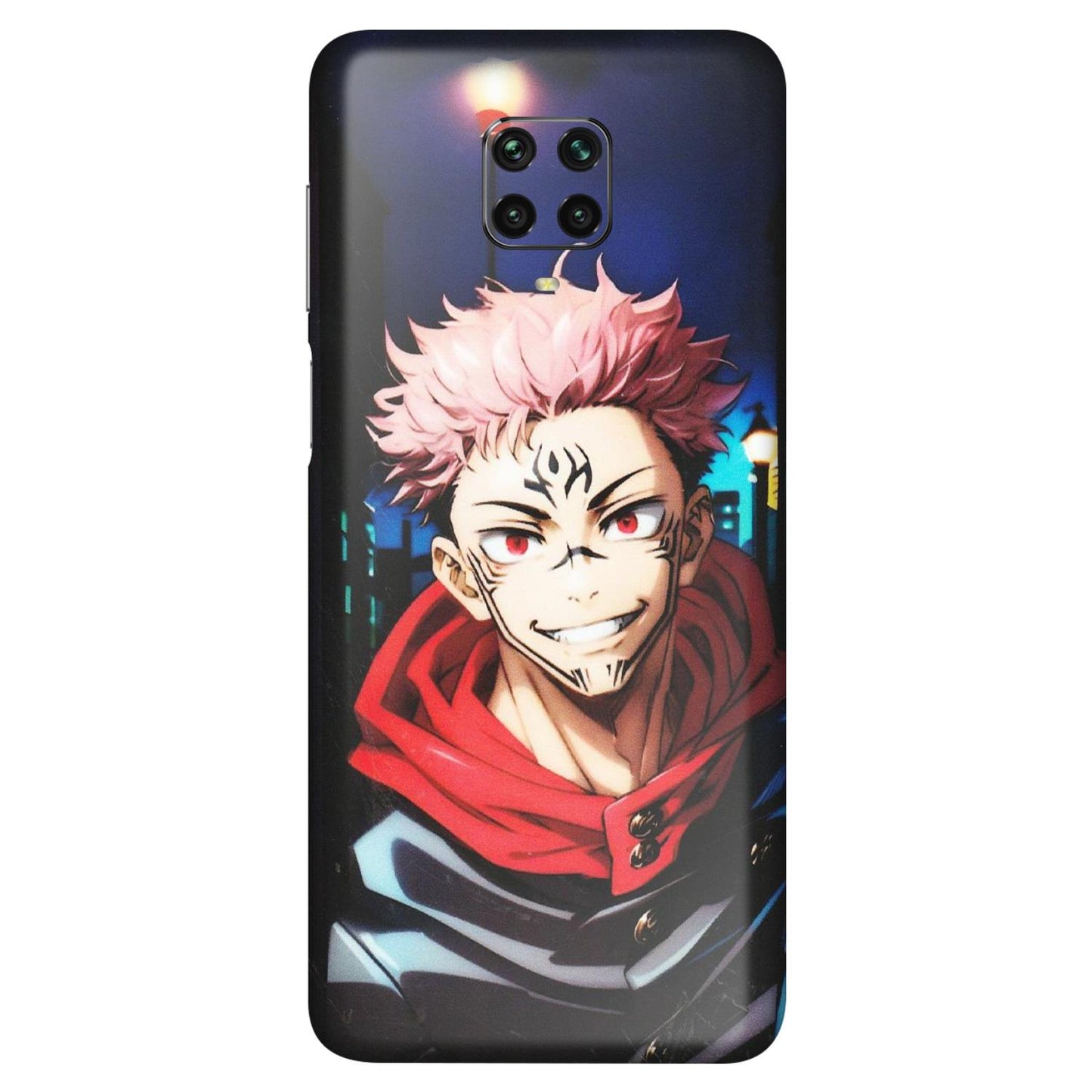 POCO Phone Skins (All Models) - Yuji Itadori Funny Face Anime - Matte Finish (M-152) Poco M2 PRO