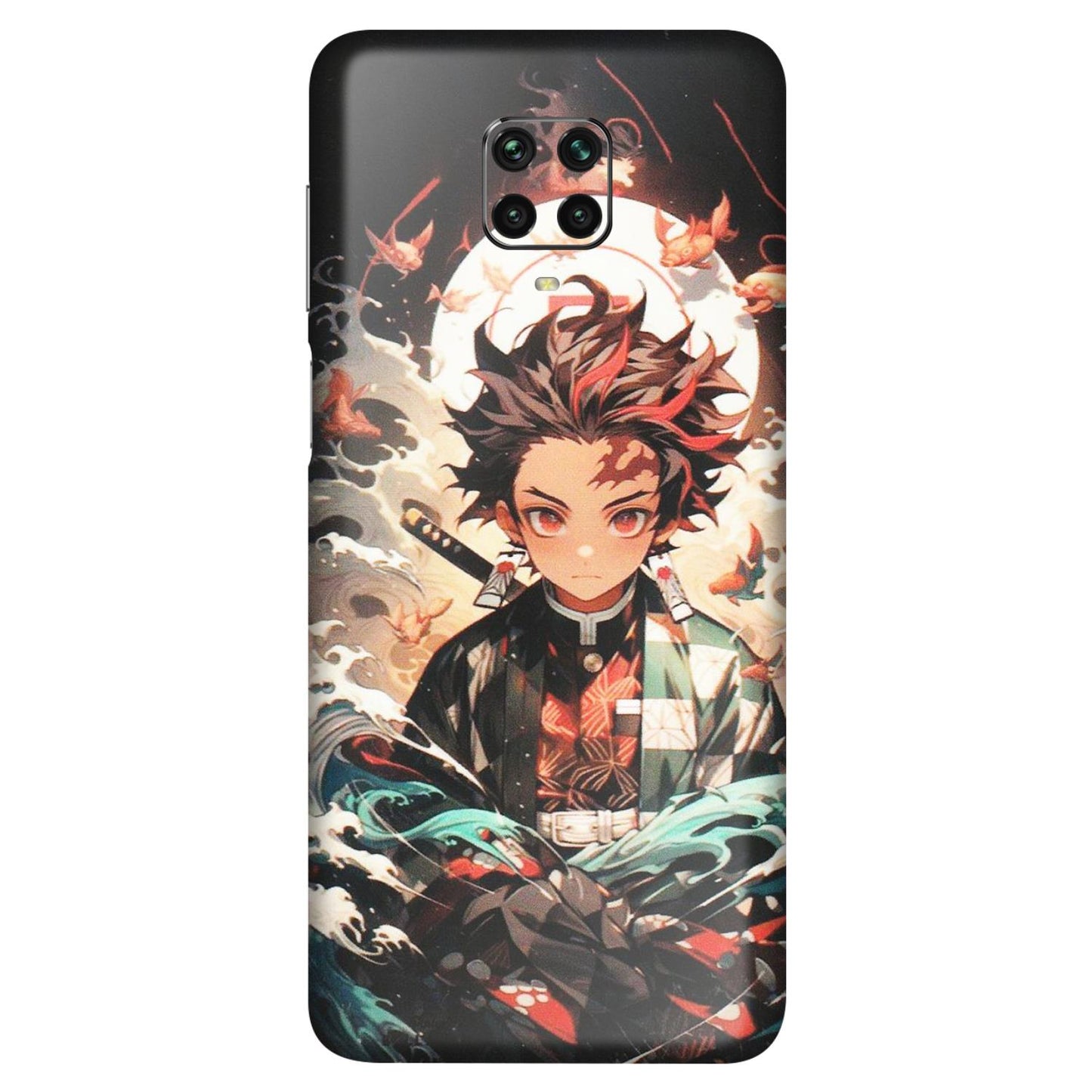 POCO Phone Skins (All Models) - Tanjiro Demon Slayer Anime - Matte Finish (M-158) Poco M2 PRO