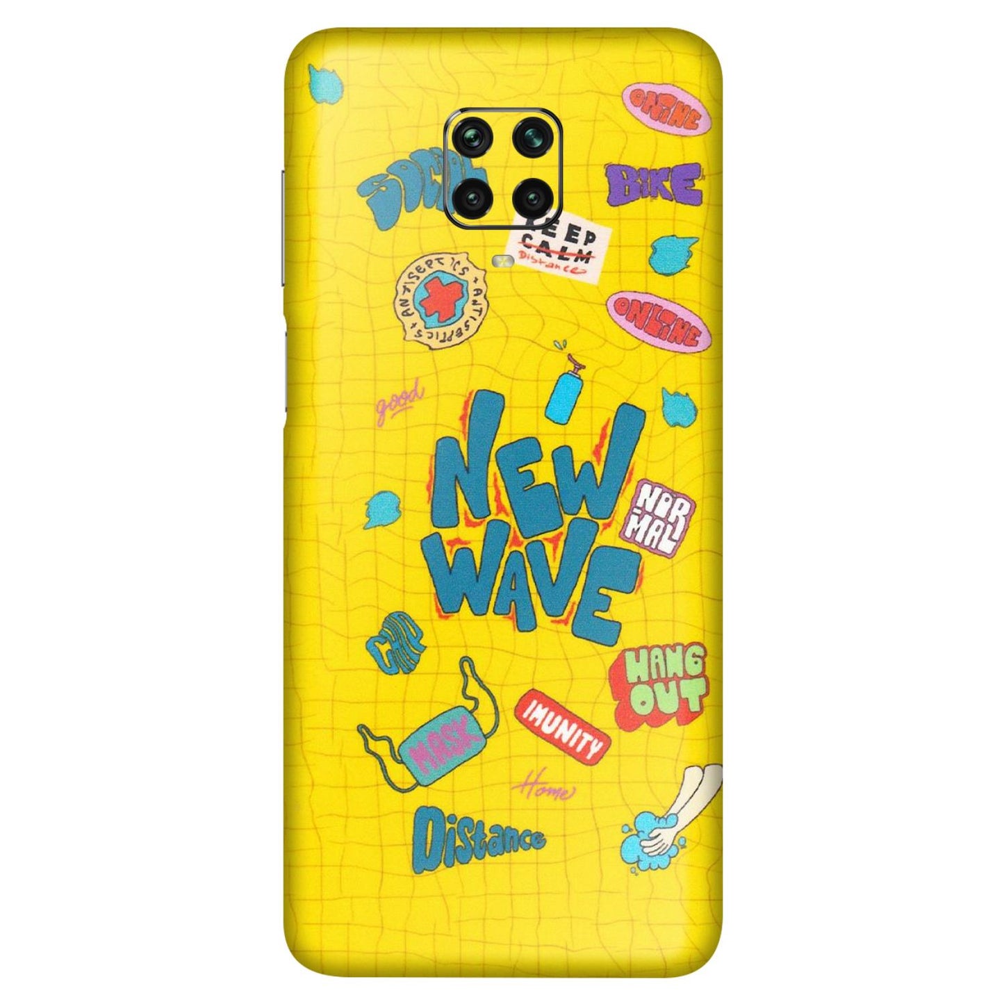 POCO Phone Skins (All Models) - New Wave Life - Matte Finish (M-17) Poco M2 PRO