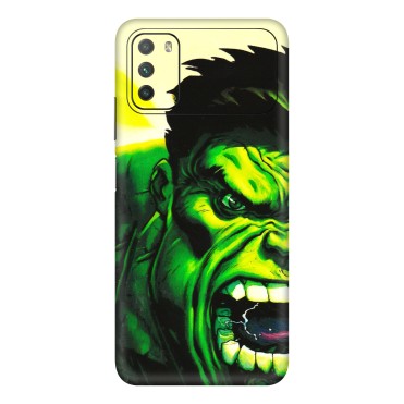 POCO Phone Skins (All Models) - Hulk - 3D Embossed Finish (L-180) Poco M3