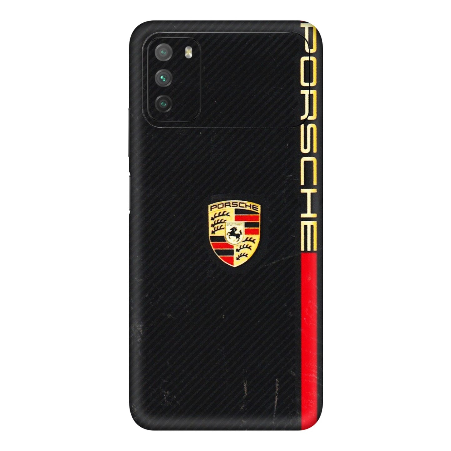 POCO Phone Skins (All Models) - Premium Porsche - 3D Embossed Finish (L-225) Poco M3