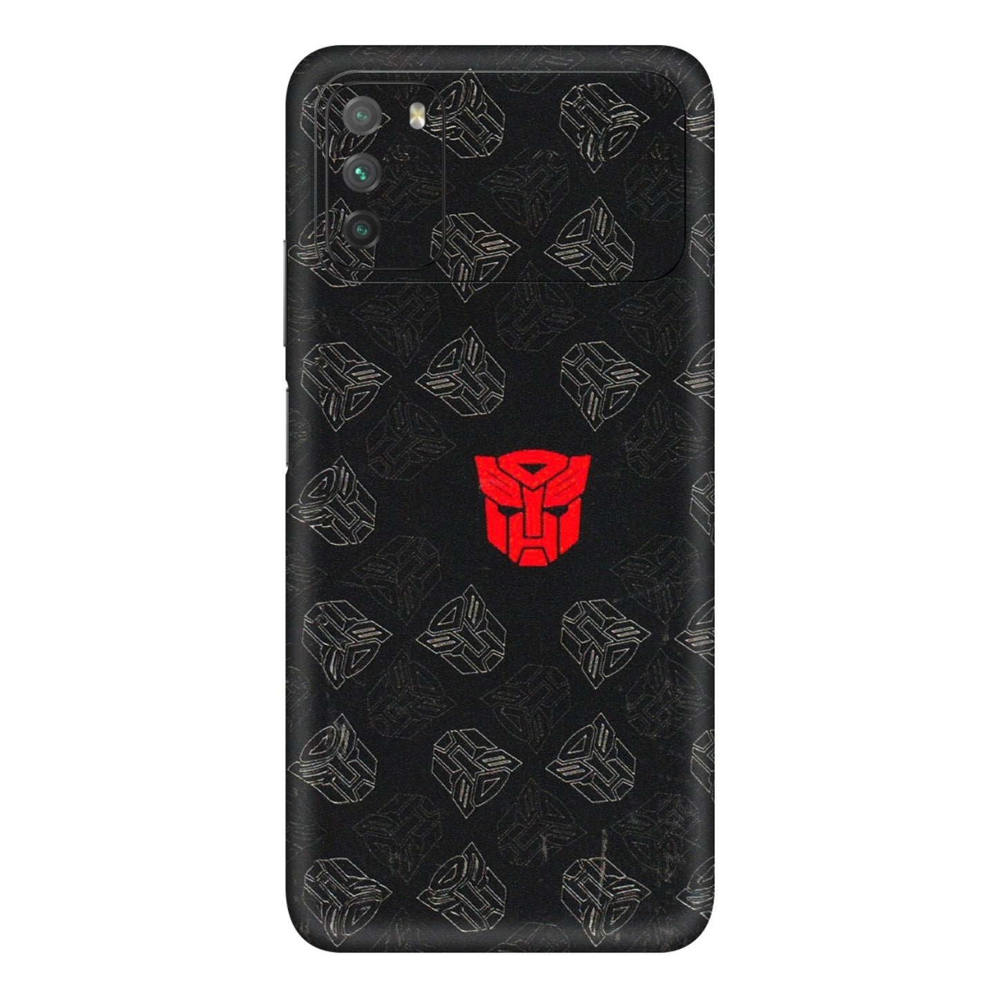 POCO Phone Skins (All Models) - Transformers Devastation - 3D Embossed Finish (L-301) Poco M3