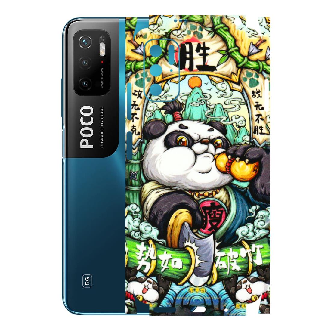 POCO Phone Skins (All Models) - Royal Rich Panda - 3D Embossed Finish (L-170) Poco M3 PRO (5G)