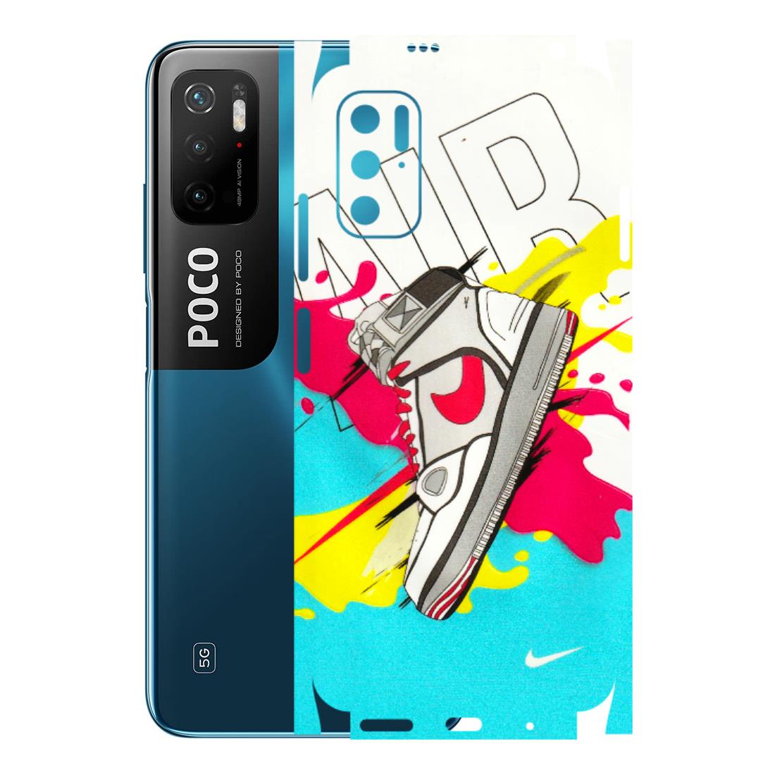 POCO Phone Skins (All Models) - Sneaker - 3D Embossed Finish (L-207) Poco M3 PRO (5G)