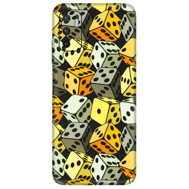POCO Phone Skins (All Models) - Dices Of Life - 3D Embossed Finish (L-04) Poco M3 PRO (5G)
