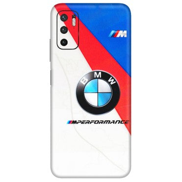 POCO Phone Skins (All Models) - BM Performance Car Lover - 3D Embossed Finish (L-10) Poco M3 PRO (5G)