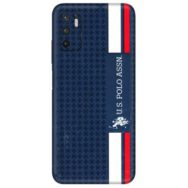 POCO Phone Skins (All Models) - US POLO Designer Brand - 3D Embossed Finish (L-65) Poco M3 PRO (5G)