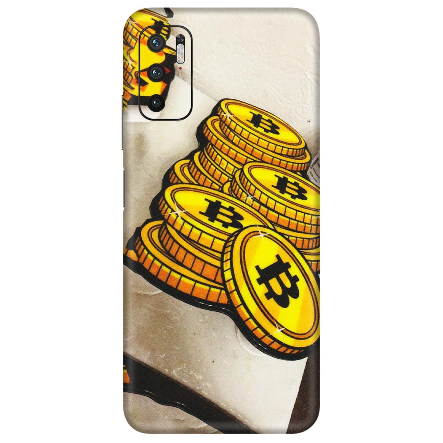 POCO Phone Skins (All Models) - Billionaire Bitcoin Collection - Matte Finish (M-92) Poco M3 PRO (5G)