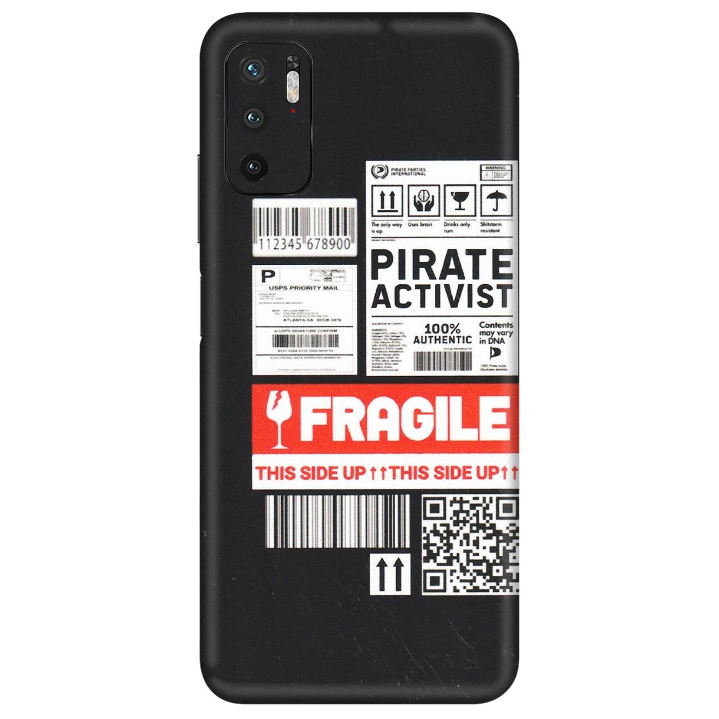 POCO Phone Skins (All Models) - Handle With Care - Matte Finish (M-99) Poco M3 PRO (5G)