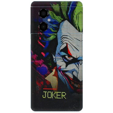 POCO Phone Skins (All Models) - Joker Dot Matrix - 3D Embossed Finish (L-08) Poco M4 (5G)