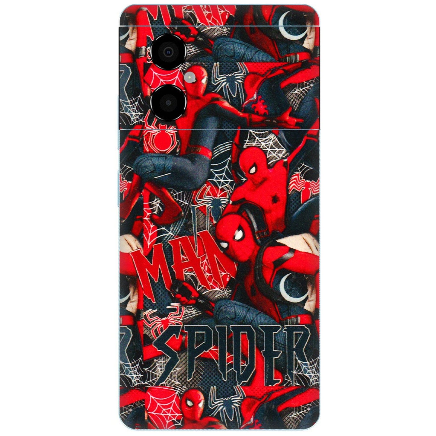 POCO Phone Skins (All Models) - SpiderMan Cool - 3D Embossed Finish (L-188) Poco M4 (5G)