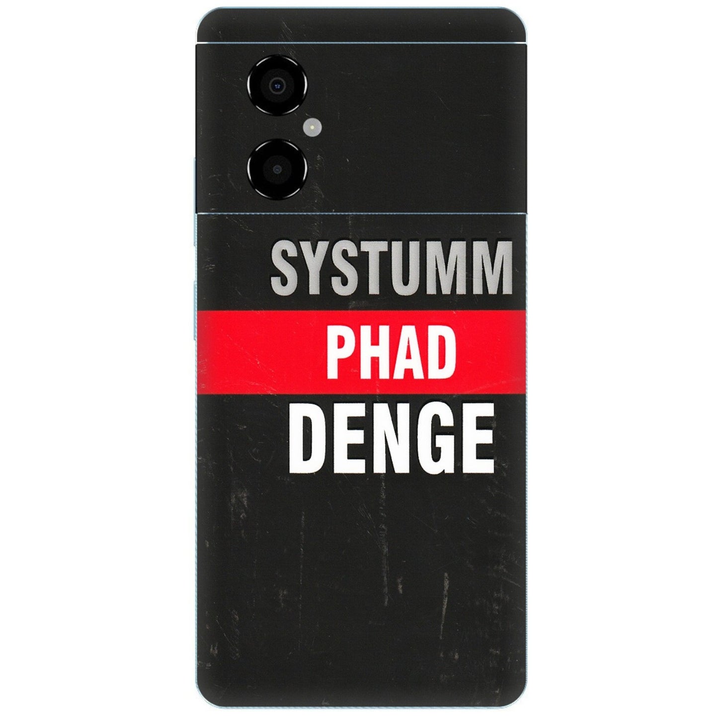 POCO Phone Skins (All Models) - Systumm Phad Denge - 3D Embossed Finish (L-278) Poco M4 (5G)