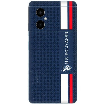 POCO Phone Skins (All Models) - US POLO Designer Brand - 3D Embossed Finish (L-65) Poco M4 (5G)