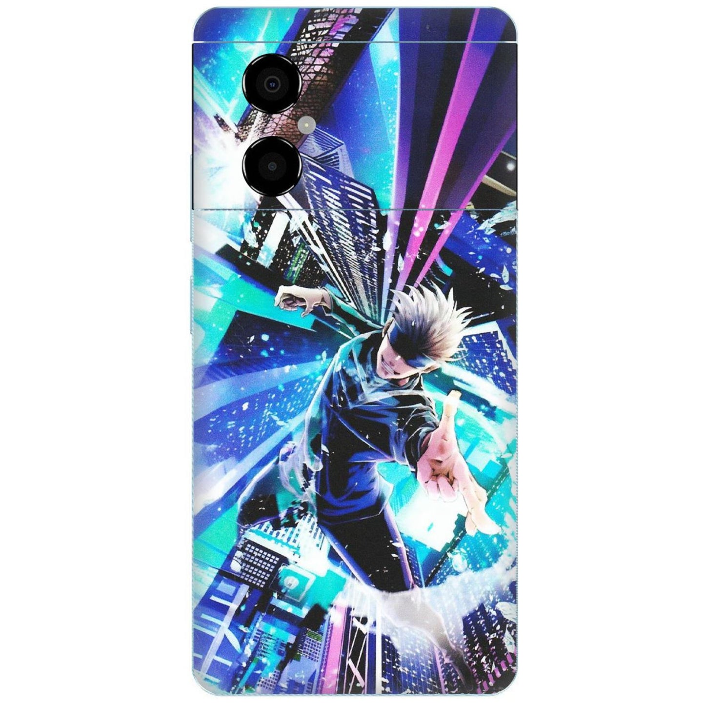 POCO Phone Skins (All Models) - Manga Action Jujustu Kaisen Anime - Matte Finish (M-155) Poco M4 (5G)