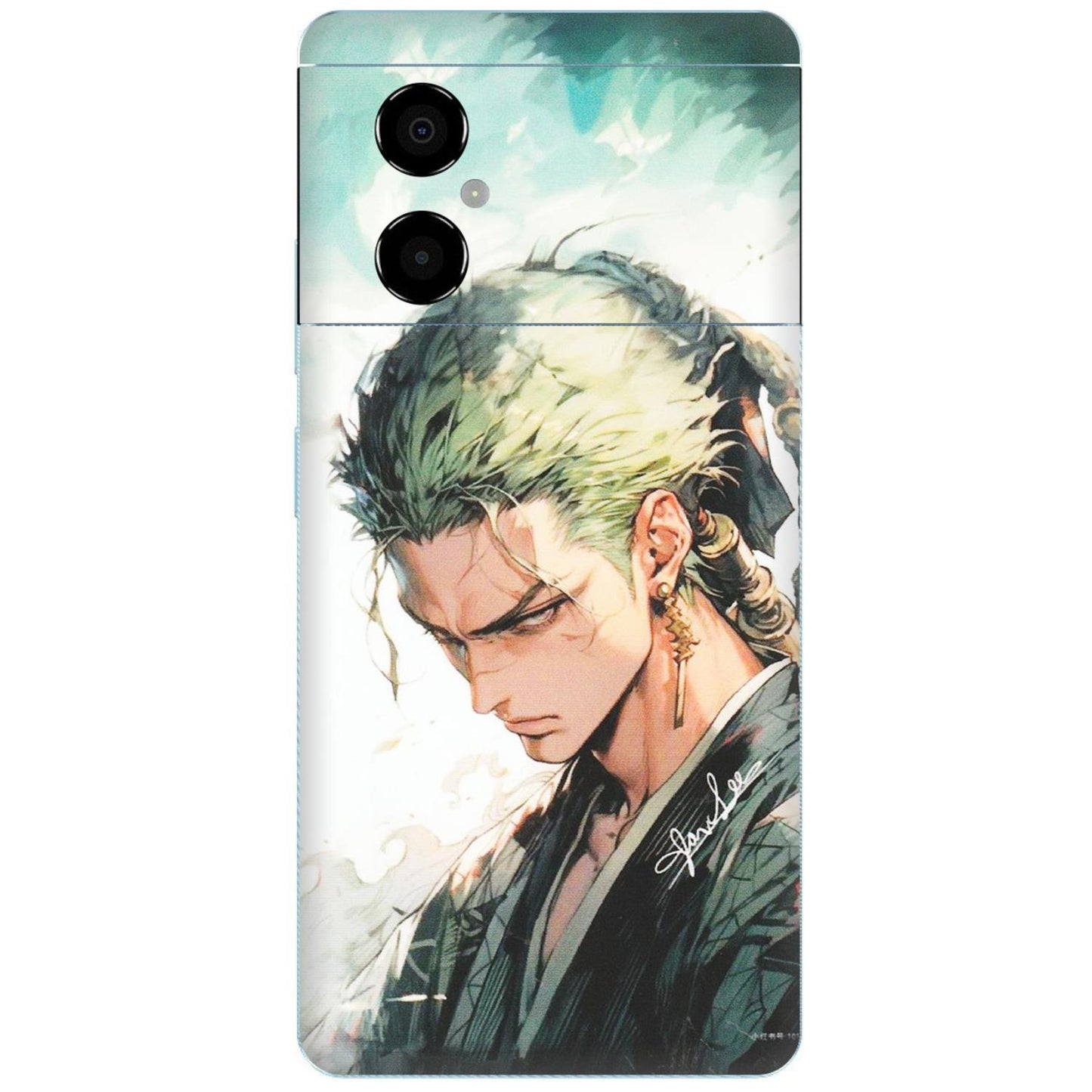 POCO Phone Skins (All Models) - Pirate Hunter One Piece Anime - Matte Finish (M-157) Poco M4 (5G)