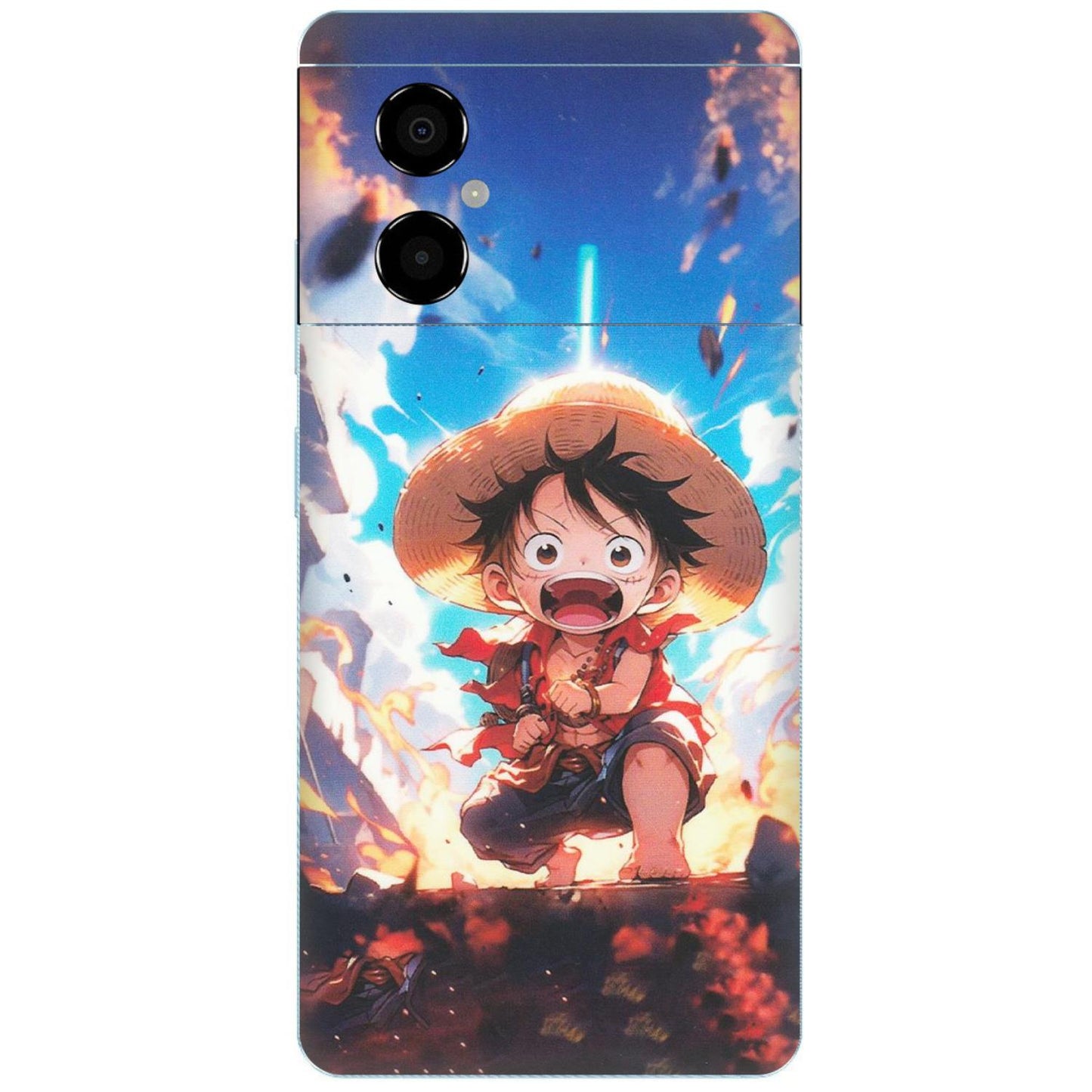 POCO Phone Skins (All Models) - Toon One Piece Cute Character - Matte Finish (M-35) Poco M4 (5G)