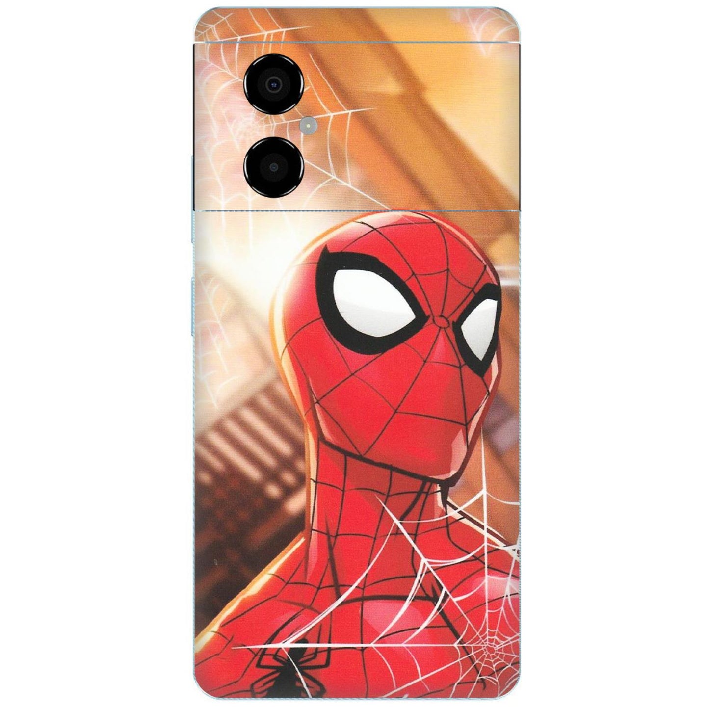 POCO Phone Skins (All Models) - Spiderman Face New - Matte Finish (M-41) Poco M4 (5G)