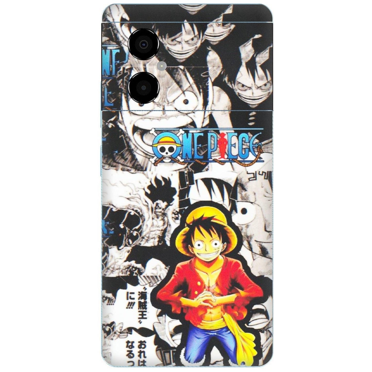 POCO Phone Skins (All Models) - One Piece B&W - Matte Finish (M-63) Poco M4 (5G)