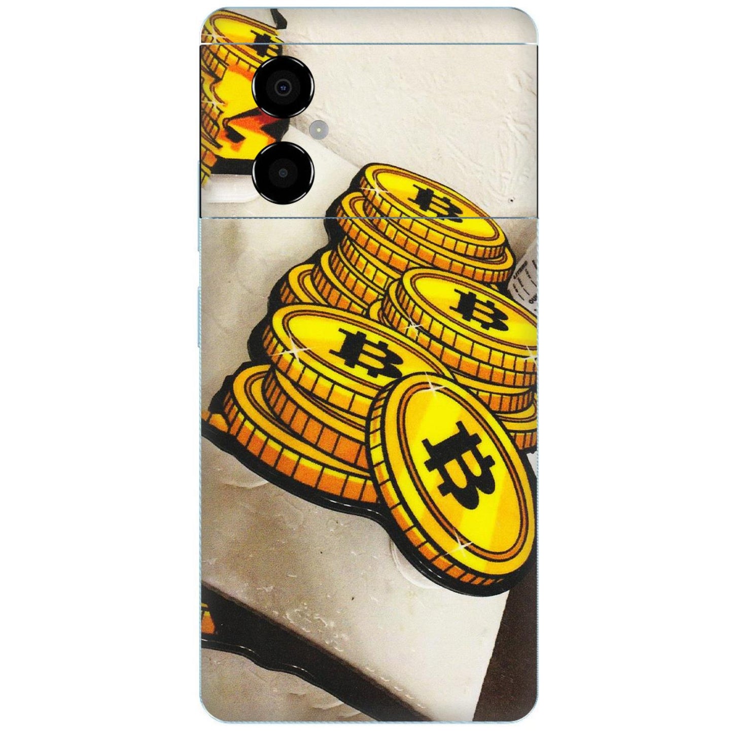 POCO Phone Skins (All Models) - Billionaire Bitcoin Collection - Matte Finish (M-92) Poco M4 (5G)