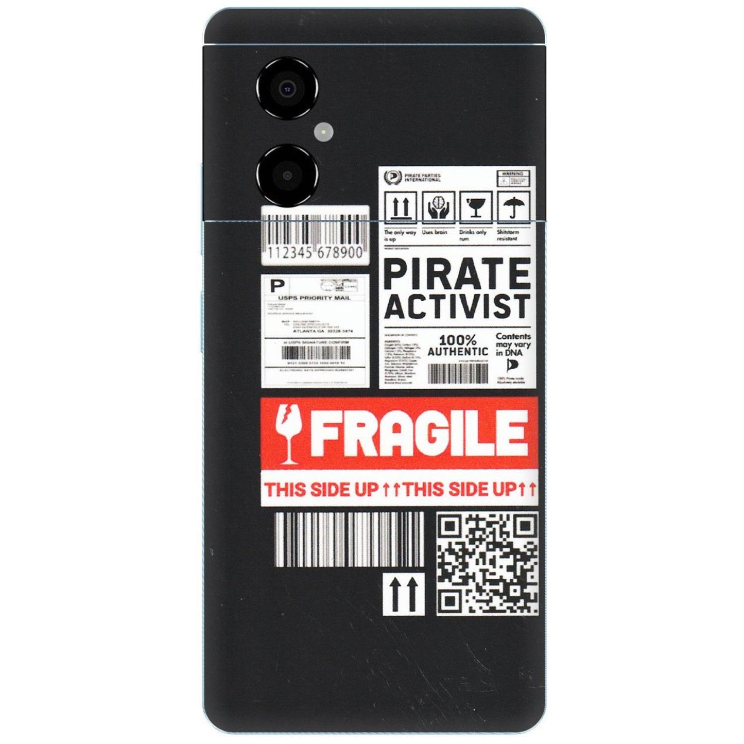 POCO Phone Skins (All Models) - Handle With Care - Matte Finish (M-99) Poco M4 (5G)