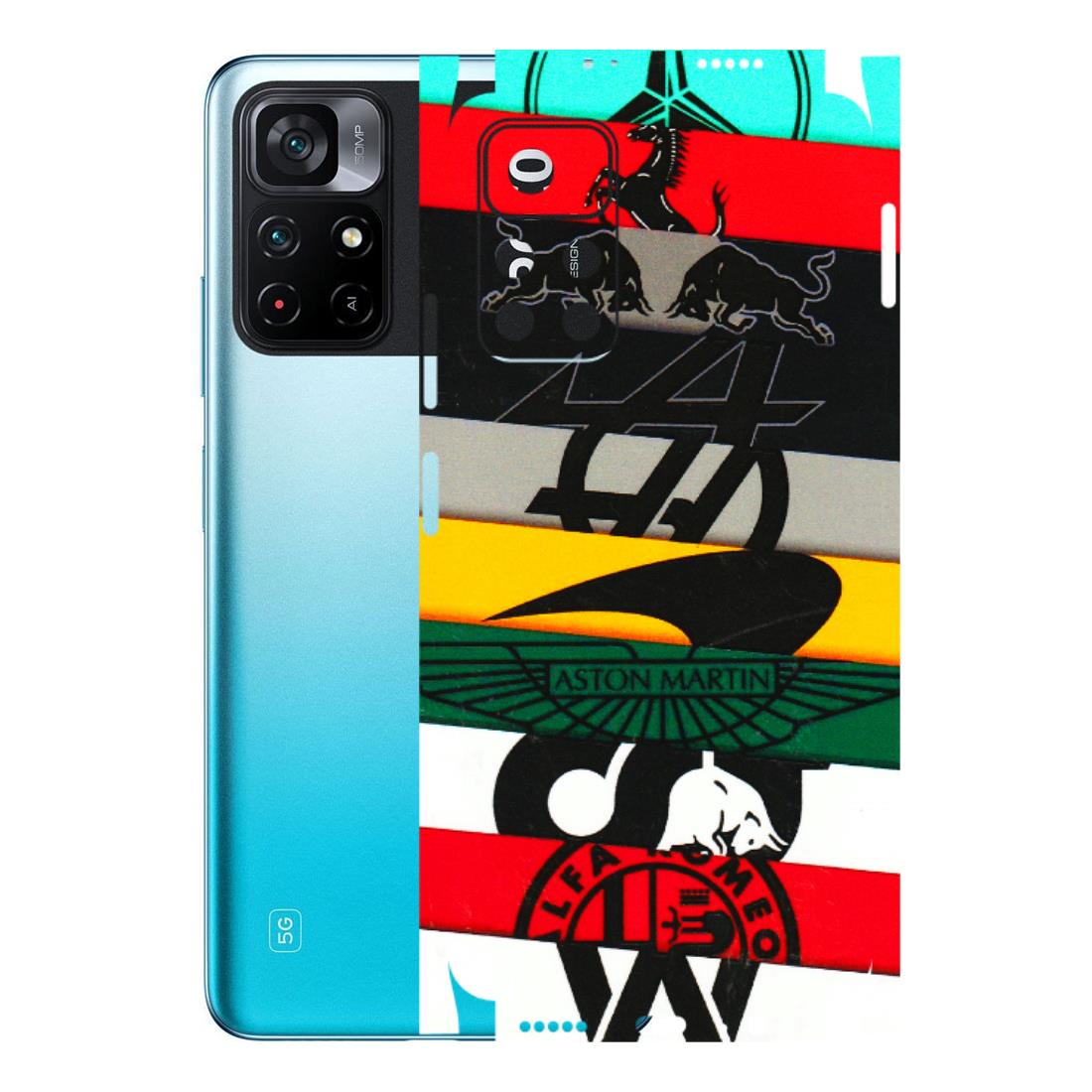 POCO Phone Skins (All Models) - Multi Designer Brands - 3D Embossed Finish (L-187) Poco M4 PRO 5G