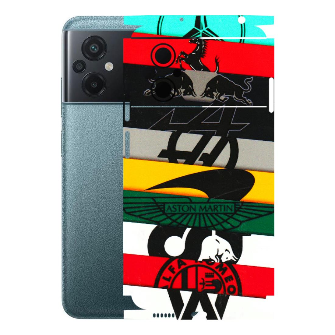 POCO Phone Skins (All Models) - Multi Designer Brands - 3D Embossed Finish (L-187) Poco M5