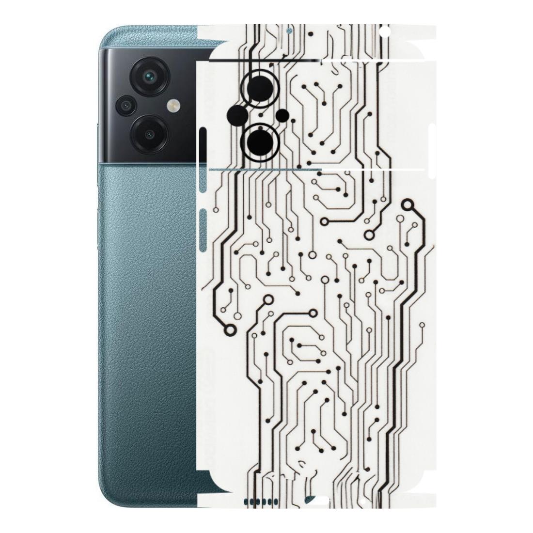 POCO Phone Skins (All Models) - Tech Circuits - Transparent Finish (T-03) Poco M5