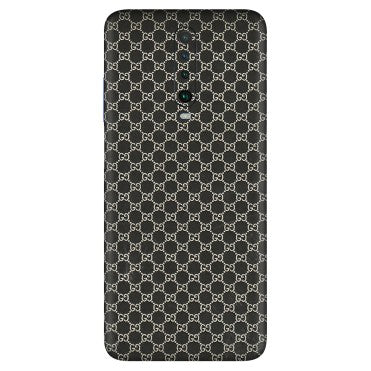 POCO Phone Skins (All Models) - Black G Print - 3D Embossed Finish (L-109) Poco X2