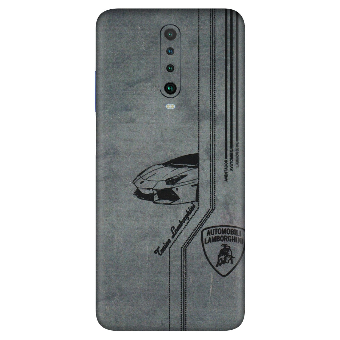 POCO Phone Skins (All Models) - New Lamborgini Aventador - 3D Embossed Finish (L-321) Poco X2