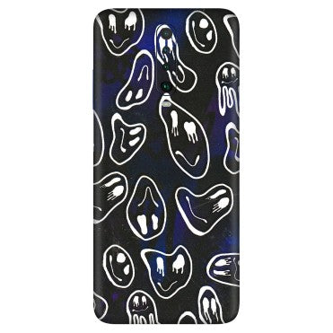 POCO Phone Skins (All Models) - Distorted Smileys - 3D Embossed Finish (L-92) Poco X2