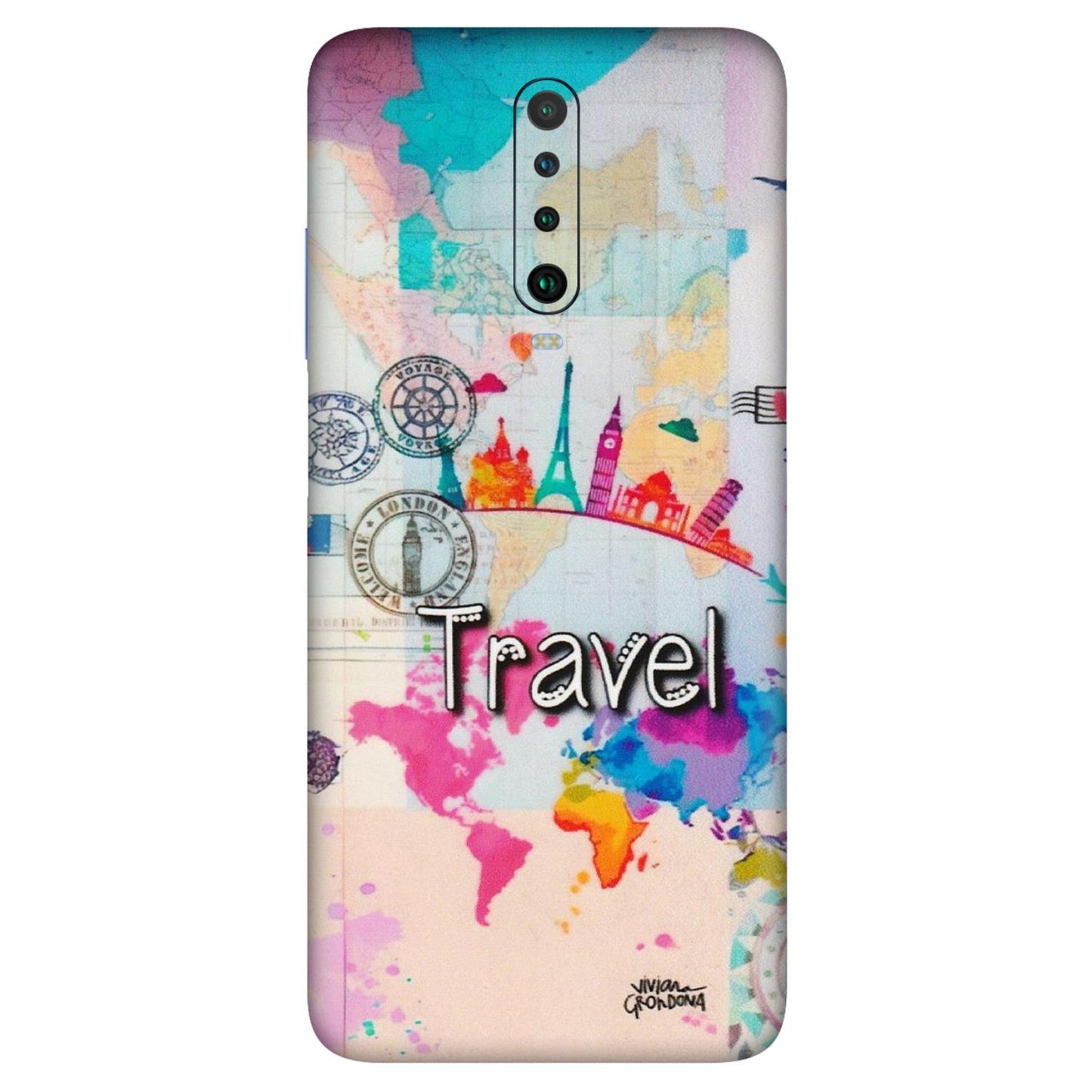 POCO Phone Skins (All Models) - Travel The Wonders - Matte Finish (M-108) Poco X2