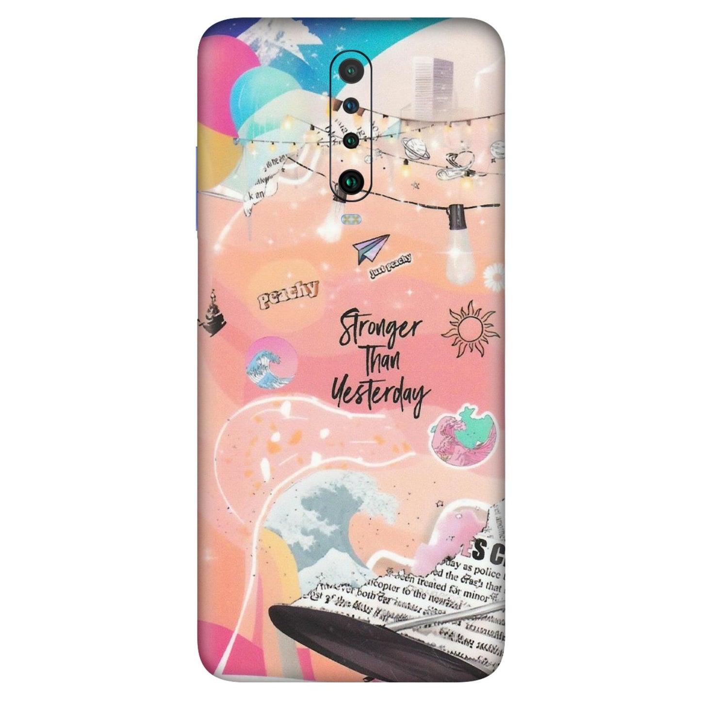 POCO Phone Skins (All Models) - Stronger Then Yesterday - Matte Finish (M-128) Poco X2