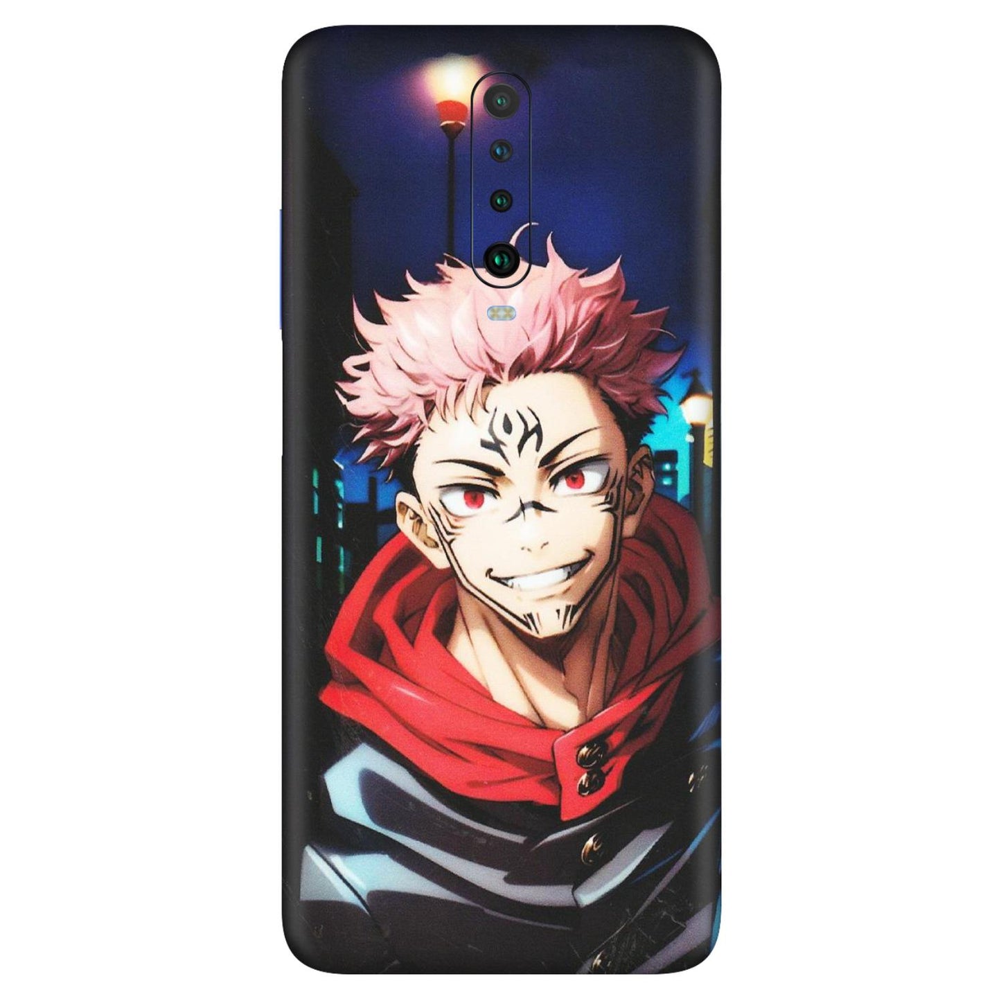 POCO Phone Skins (All Models) - Yuji Itadori Funny Face Anime - Matte Finish (M-152) Poco X2