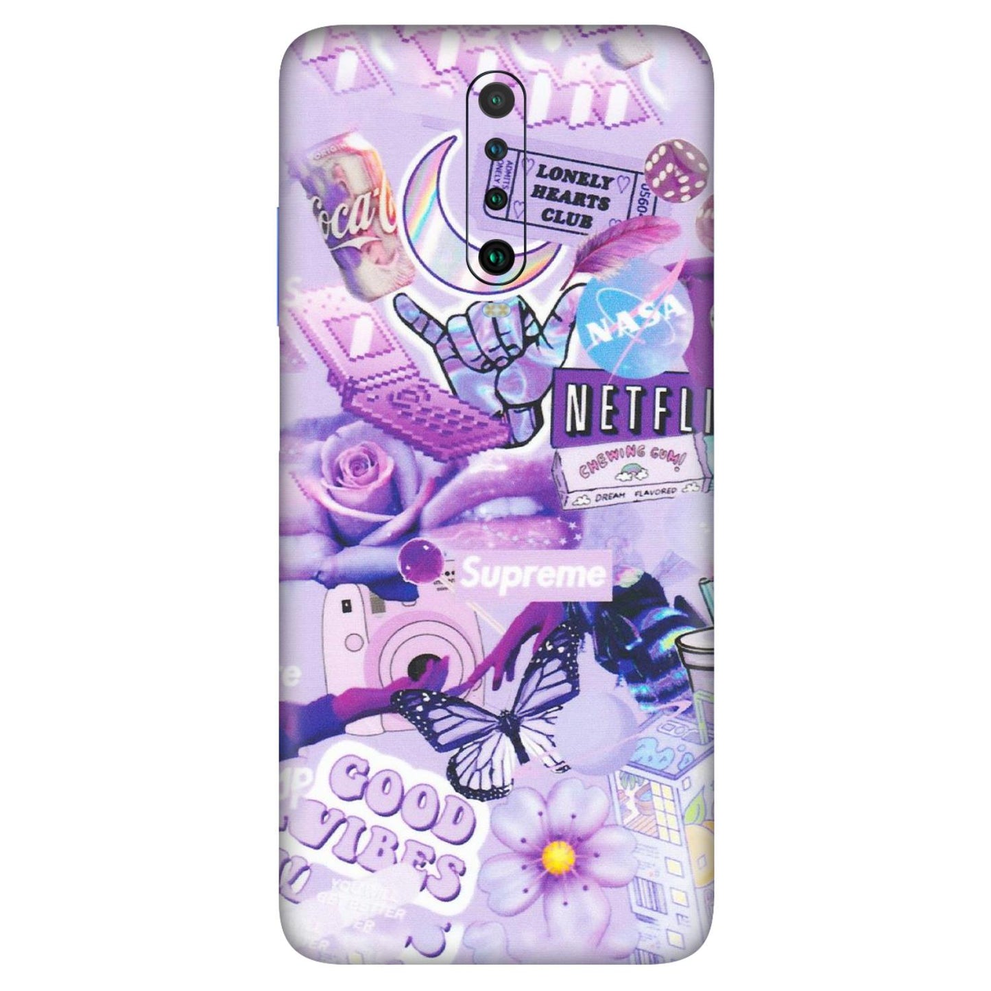 POCO Phone Skins (All Models) - Supreme Purple Magic - Matte Finish (M-88) Poco X2