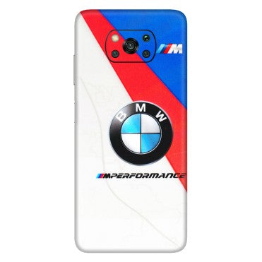 POCO Phone Skins (All Models) - BM Performance Car Lover - 3D Embossed Finish (L-10) Poco X3