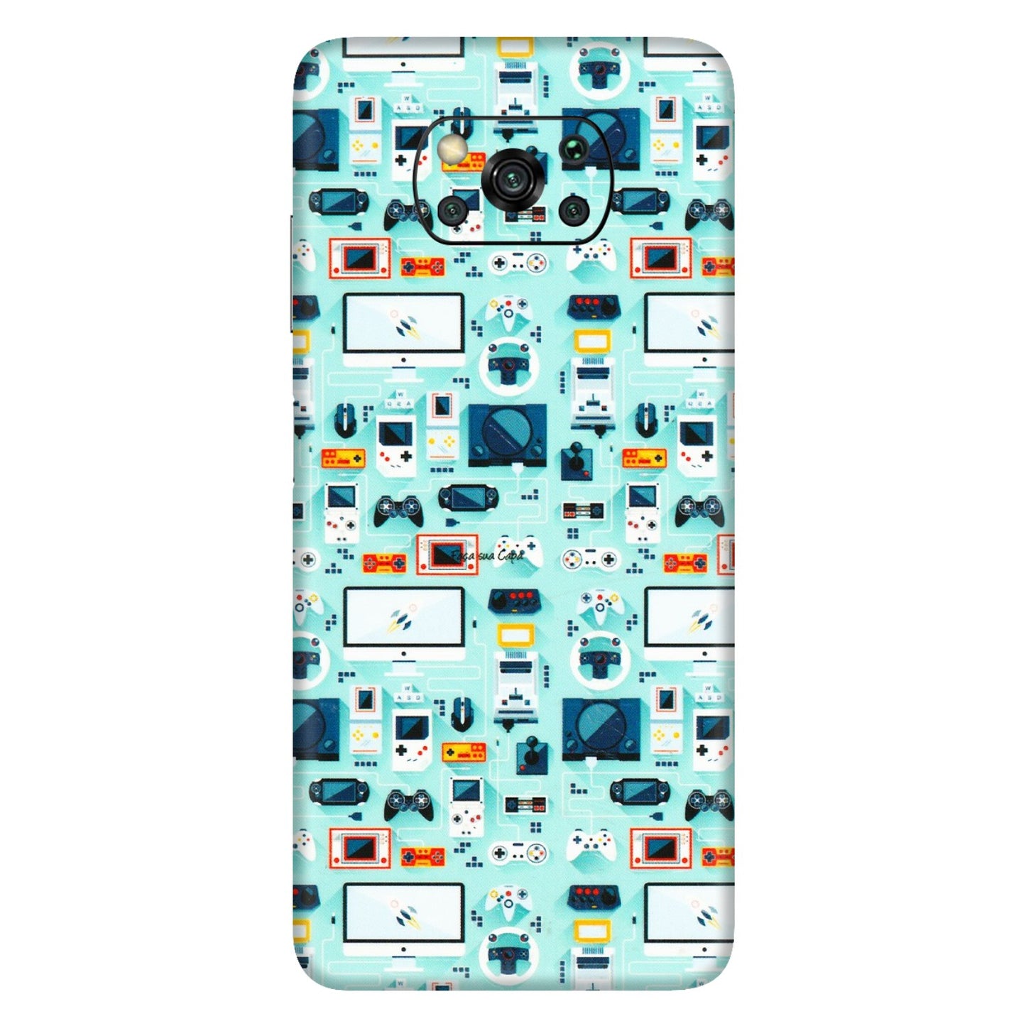 POCO Phone Skins (All Models) - Gadgets Doodle - 3D Embossed Finish (L-184) Poco X3