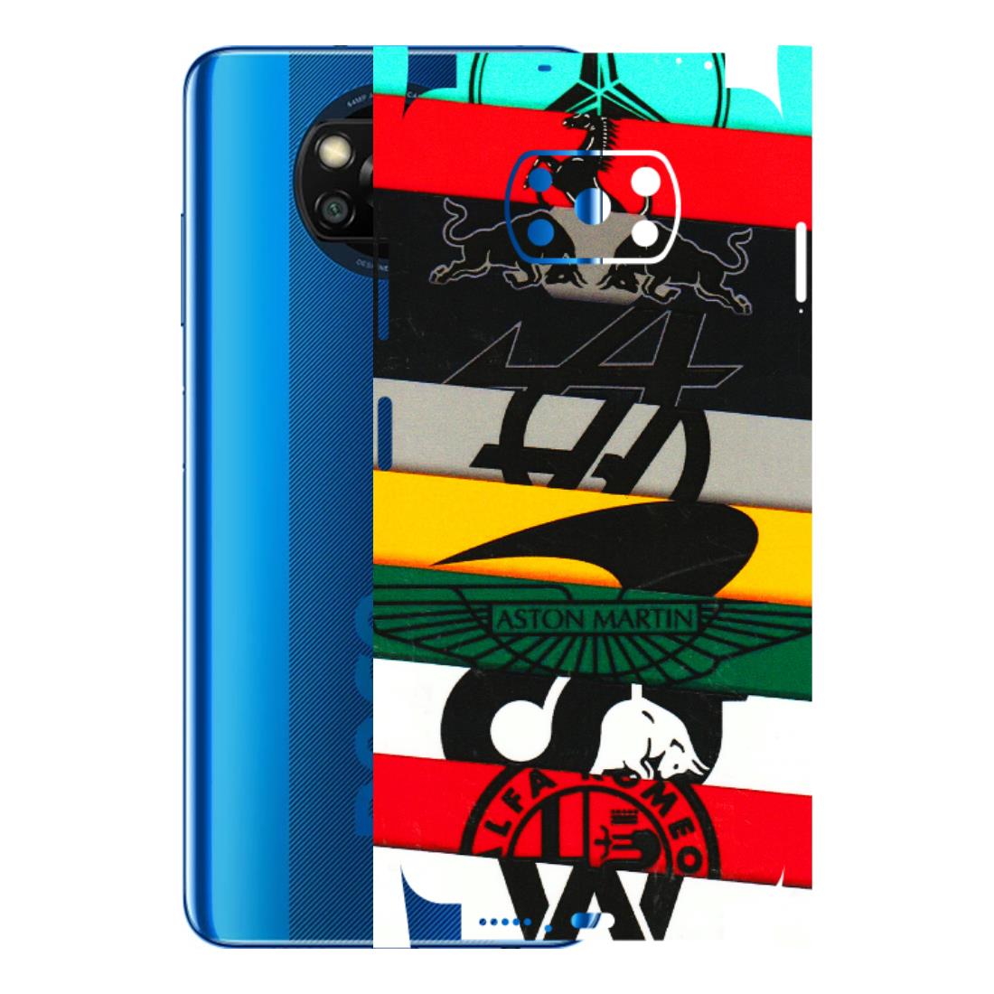 POCO Phone Skins (All Models) - Multi Designer Brands - 3D Embossed Finish (L-187) Poco X3