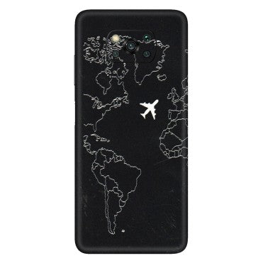 POCO Phone Skins (All Models) - Never Ending Travel - 3D Embossed Finish (L-79) Poco X3
