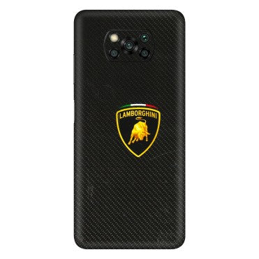 POCO Phone Skins (All Models) - Dotted Lambo - 3D Embossed Finish (L-105) Poco X3 PRO