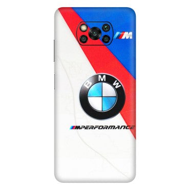 POCO Phone Skins (All Models) - BM Performance Car Lover - 3D Embossed Finish (L-10) Poco X3 PRO
