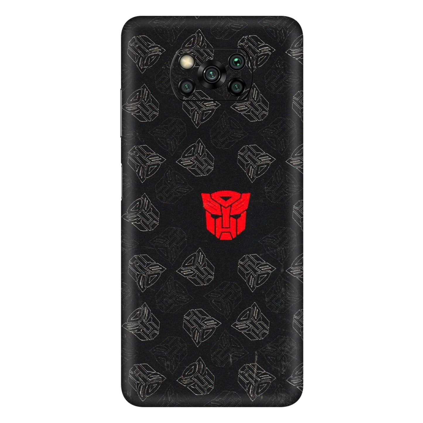 POCO Phone Skins (All Models) - Transformers Devastation - 3D Embossed Finish (L-301) Poco X3 PRO