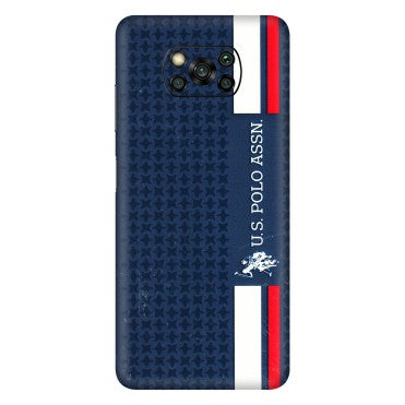 POCO Phone Skins (All Models) - US POLO Designer Brand - 3D Embossed Finish (L-65) Poco X3 PRO