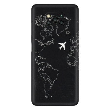 POCO Phone Skins (All Models) - Never Ending Travel - 3D Embossed Finish (L-79) Poco X3 PRO