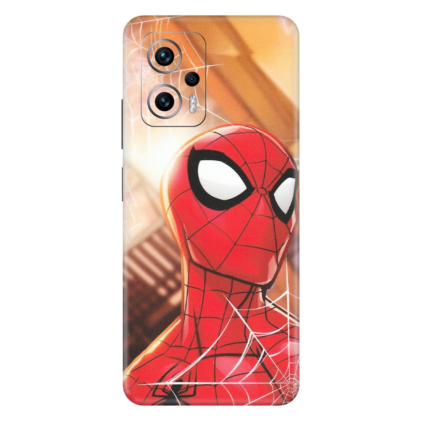 POCO Phone Skins (All Models) - Spiderman Face New - Matte Finish (M-41) Poco X4 GT (5G)