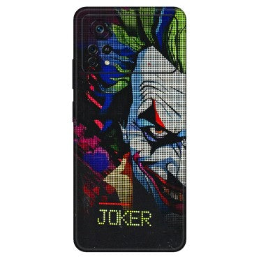 POCO Phone Skins (All Models) - Joker Dot Matrix - 3D Embossed Finish (L-08) Poco X4 PRO (5G)