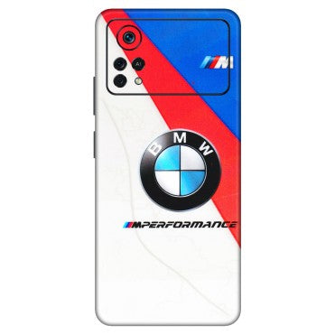 POCO Phone Skins (All Models) - BM Performance Car Lover - 3D Embossed Finish (L-10) Poco X4 PRO (5G)