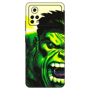 POCO Phone Skins (All Models) - Hulk - 3D Embossed Finish (L-180) Poco X4 PRO (5G)