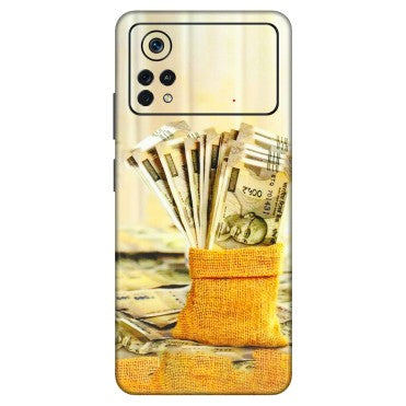POCO Phone Skins (All Models) - Show Me The Money - 3D Embossed Finish (L-52) Poco X4 PRO (5G)