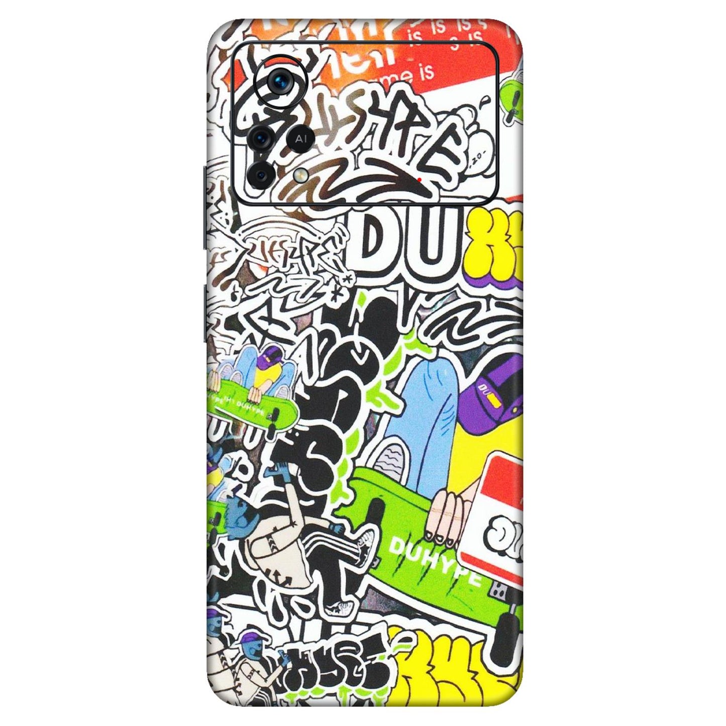 POCO Phone Skins (All Models) - Dope Graffiti - Matte Finish (M-61) Poco X4 PRO (5G)